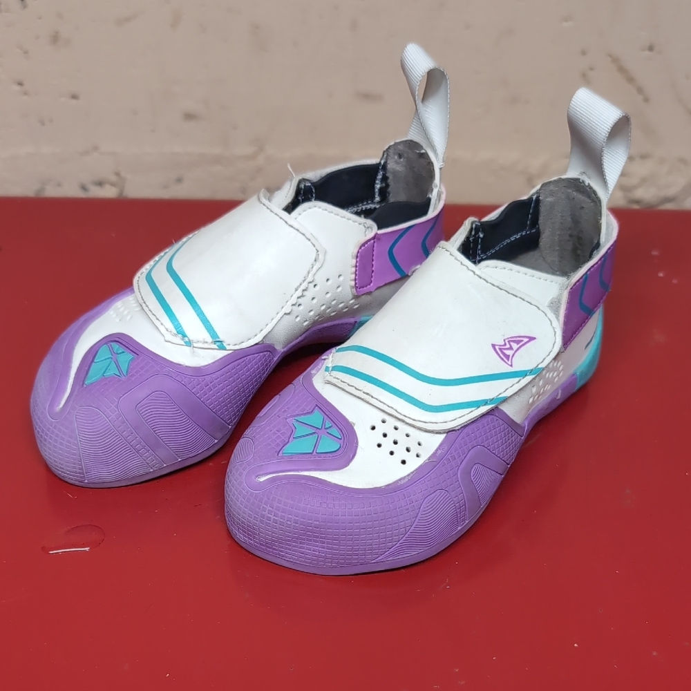 Kids Purple and White Shoes